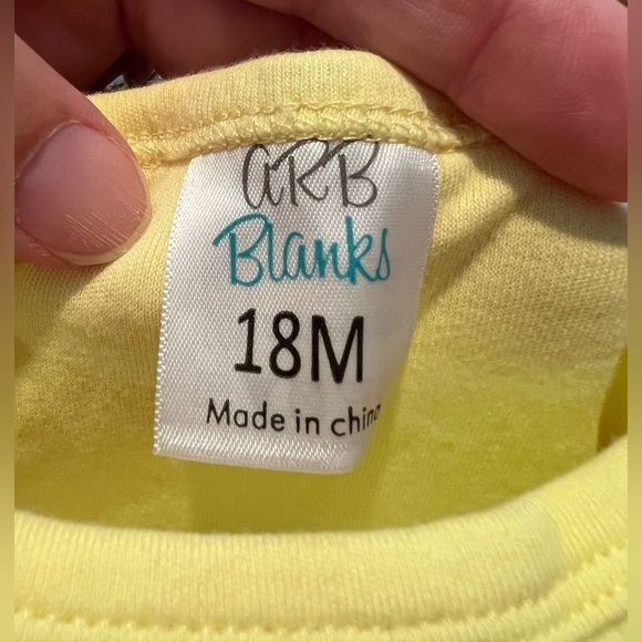 Beauty & the Beast Themed ARB Blanks Yellow Ruffle Dress Size 18 Months - EUC! - Picture 3 of 8